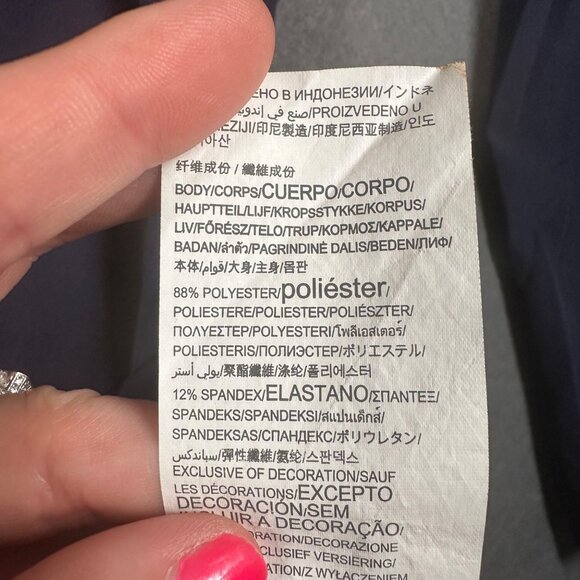 Auburn Tigers Mens XL Under Armour Navy Blue Full Zip Long Sleeve Windbreaker - Picture 7 of 10